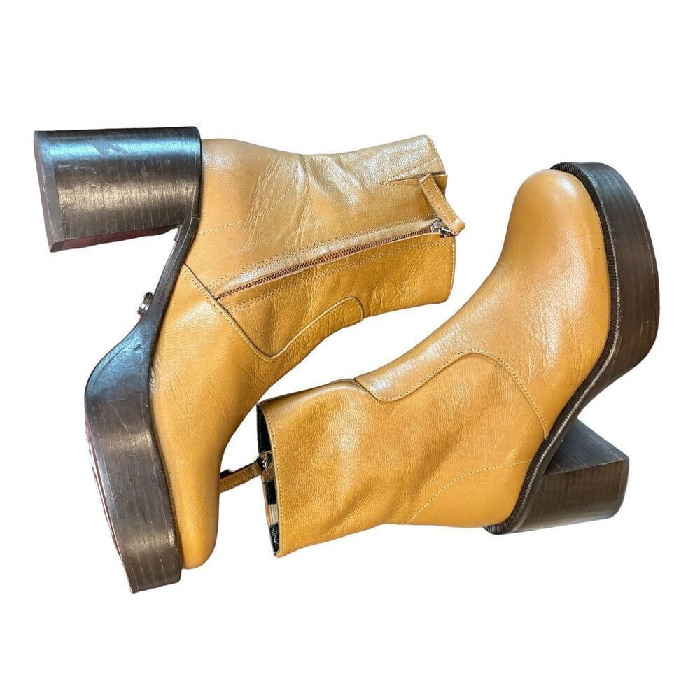 Simon Miller 90 mm Low Raid Ankle Boot in Tan NWOB Size 35/5 - Picture 4 of 7